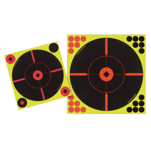 Birchwood Casey Shoot-N-C 12 Reactive BMW Targets  5 Pack (Black/Yellow)