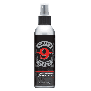 Hoppes HBC2 Black Gun Cleaner Removes Oil Grease  Dirt 2.50 oz. Aluminum Pump Bottle