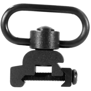 Aim Rail Mount QD Sling Push Button Black Aluminum