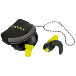 Allen ULTRX Adjustable Ear Plugs Gray/Yellow 12-25 dB