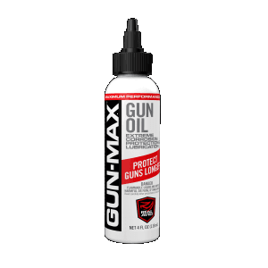 Real Avid AVBMGO4L GunMax Gun Oil Cleans Lubricates Protects 4 oz Bottle