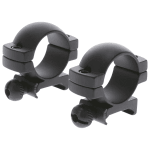 Truglo Black Weaver Picatinny 1 Medium Matte Rings