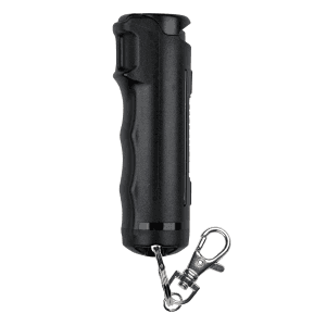 Sabre Flip Top Runner Pepper Gel 10 ft Range Black Polymer