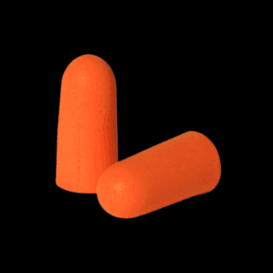 Radians Resistor Orange Foam Earplugs 50 Pair