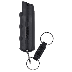 Sabre Pepper Spray Keychain Quick Release Black