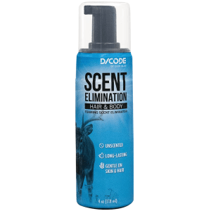 Moultrie Code Blue Hair Body Foam Unscented 4 oz