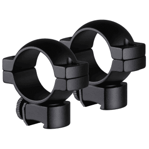 Truglo Rimfire Airgun 3/8 Inch Rail Rings 1 Inch Medium Matte