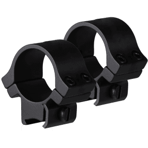 Truglo Rimfire Airgun 3/8 Medium Matte 1 Scope Rings with 4 Screws