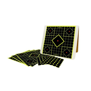 Birchwood Casey Shoot-N-C Reactive Sight-In Target Kit  4 Pack (Black/Yellow)