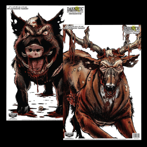 Birchwood Casey Darkotic Smokehouse Zombie Deer/Hog Targets  8 Pack (Multi-Color)