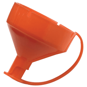 CVA Powder Funnel Top Pyro Can Red  Spill-Proof Design