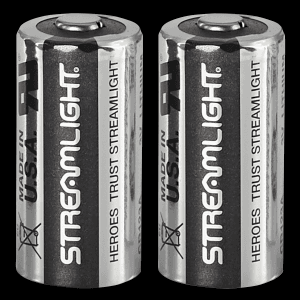 Streamlight CR123A 3V Lithium Batteries (2 Pack)