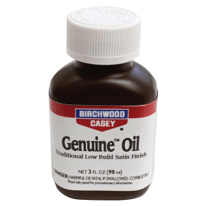 Birchwood Casey 23225 Genuine Oil Gun Stock Finish Satin 3 oz. Bottle