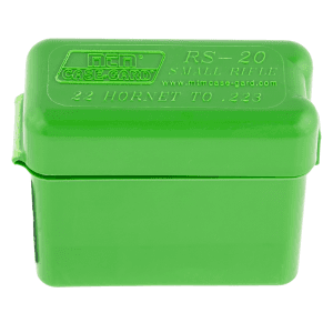 Mtm Belt Carrier  Mtm Rl-20-10     20rd Rfl Belt Box Lg Grn