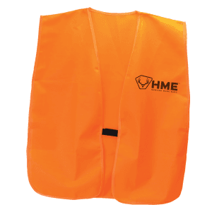 HME Big Boy Orange Polyester Safety Vest