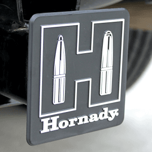 Hornady Black/White Plastic Hitch Cover