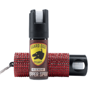 Guard Dog Bring It On Pepper Spray Self-Defense Tool (Red  OC Pepper)