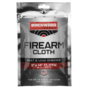 Birchwood Casey RLREM Rust  Lead Remover  Treated Tan Cloth 11 x 14