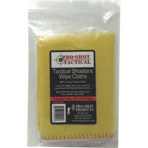 ProShot TWC Tactical Shooters Wipe Cloths 18 x 22 Cotton Flannel 2 Pack