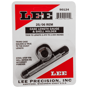 Lee Precision Lee Length Gauge/ Shellholder  25/06