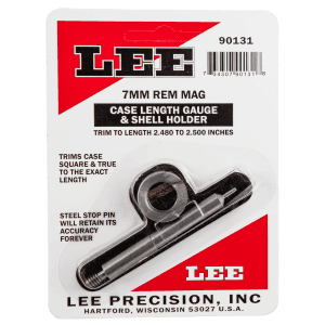 Lee Precision Lee Length Gauge/ Shellholder  7mm Rem Mag