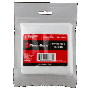 KleenBore P206 Super Shooter  Big Bore Shotgun 3740mm Launcher  4 100 Cotton Flannel 25 Per Pack