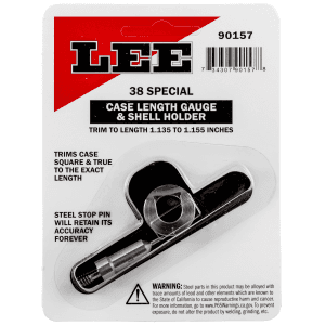 Lee Precision Lee Length Gauge/ Shellholder  .38 Special