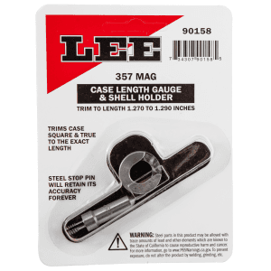Lee Precision Lee Length Gauge/ Shellholder  .357 Mag