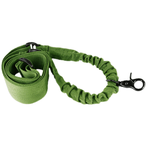 Aim Sports One Point Green Elastic Bungee Design Rifle Sling with 25 OAL