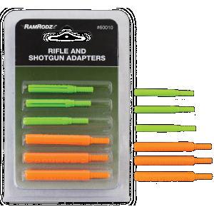 RamRodz 60010 Rifle  Shotgun Adapters MultiCaliber Universal 6 Pack