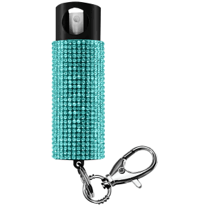 Skyline USA Pepper Spray Keychain (Teal)