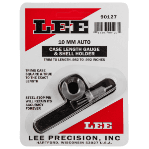 Lee Precision Lee Length Gauge/shellholder 10mm Auto