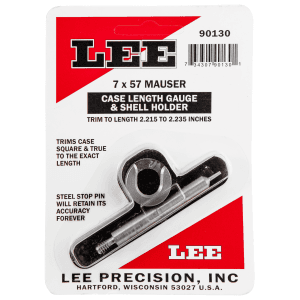 Lee Precision Lee Length Gauge/ Shellholder  7x57 Mauser