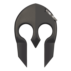 PSP Spartan Protection Keychain Black Polymer