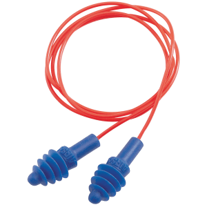 Howard Leight Blue Foam Corded Earplugs 27 dB 2 Pair