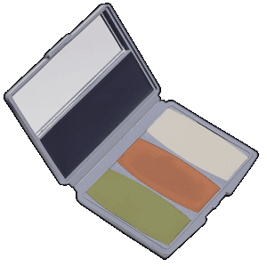 Hunters Specialties Woodland Camo Makeup Kit 4-Color