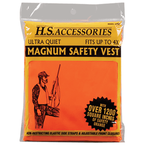 Hunters Specialties Safety Vest Magnum Adjustable Orange 4XL