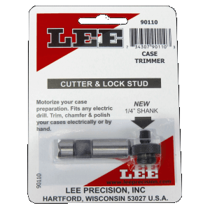 Lee Precision Stainless Steel Case Trimmer Cutter & Lock Stud