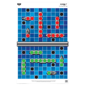 Birchwood Casey EZE-Scorer Battle Ship Targets  5 Pack (Multi-Color)