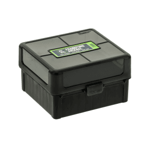 Frankford Arsenal Hinge-Top Ammo Box Black 100rd Polymer