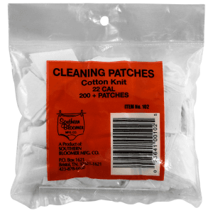 Pro-Shot 100% Cotton Flannel Patches .270 - .38 cal 100/ct