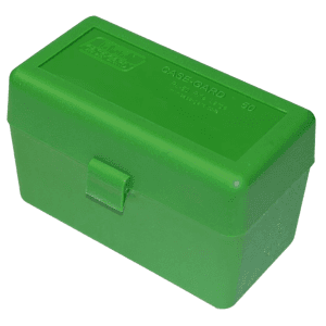MTM Ammo Box Flip-Top Green 50rd