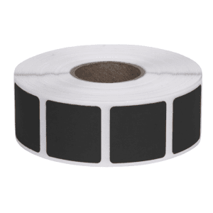 Action Target PASTBK Pasters Black Adhesive Paper 78 1000 Per Roll