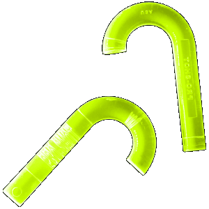 ProShot BLGREEN2PK UV Bore Light  .22 Cal 9mm  Up RiflePistol Fiber Optic Illuminator Neon Green 2 Pack