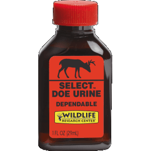 Wildlife Research Select Deer Attractant - Doe Urine Scent (1 oz Bottle)