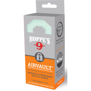 Hoppe's AirVault Long Term Pistol Storage Bag 9x12 (Black)