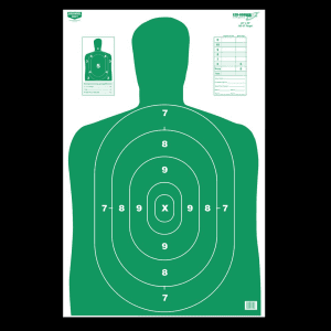 Birchwood Casey EZE-Scorer Silhouette 23x35 Paper Targets  5 Pack (Green)