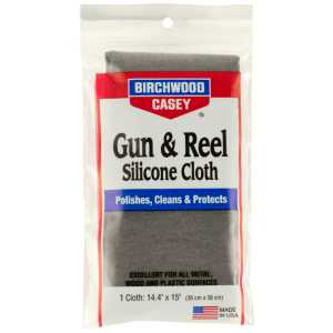 Birchwood Casey 30001 Gun  Reel Silicone Cloth  100 Cotton Flannel 14.4 x 15