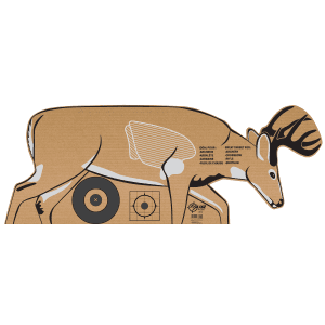 EZ Aim Deer Silhouette Target Brown/White