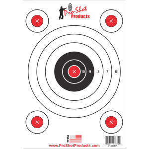 ProShot SplatterShot Hanging Heavy Paper Target 9x13 6 Pack